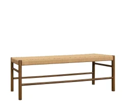 Sleepo Collection Colin Bänk Brunbetsad Ek 120cm
