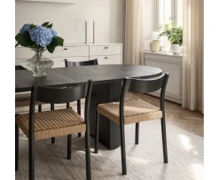 Sleepo Collection Colin Matstol Svartbetsad Ek