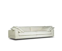 Sleepo Collection Cooper 4-sits Soffa Creme 324cm