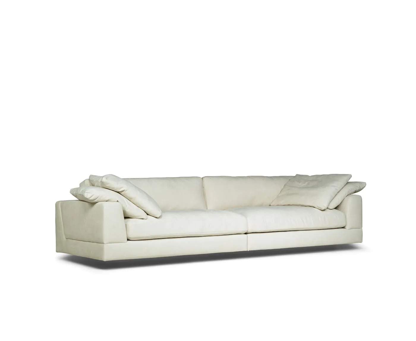 Sleepo Collection Cooper 4-sits Soffa Creme 324cm
