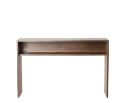 Sleepo Collection Esme Konsolbord med Hylla Brunbetsad Ek 125cm