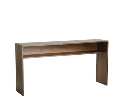 Sleepo Collection Esme Konsolbord med Hylla Brunbetsad Ek 160cm
