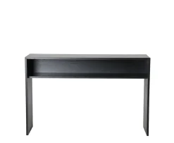 Sleepo Collection Esme Konsolbord med Hylla Svartbetsad Ek 125cm
