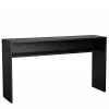 Sleepo Collection Esme Konsolbord med Hylla Svartbetsad Ek 160cm