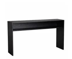 Sleepo Collection Esme Konsolbord med Hylla Svartbetsad Ek 160cm