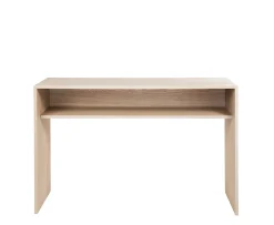 Sleepo Collection Esme Konsolbord med Hylla Vitoljad Ek 125cm