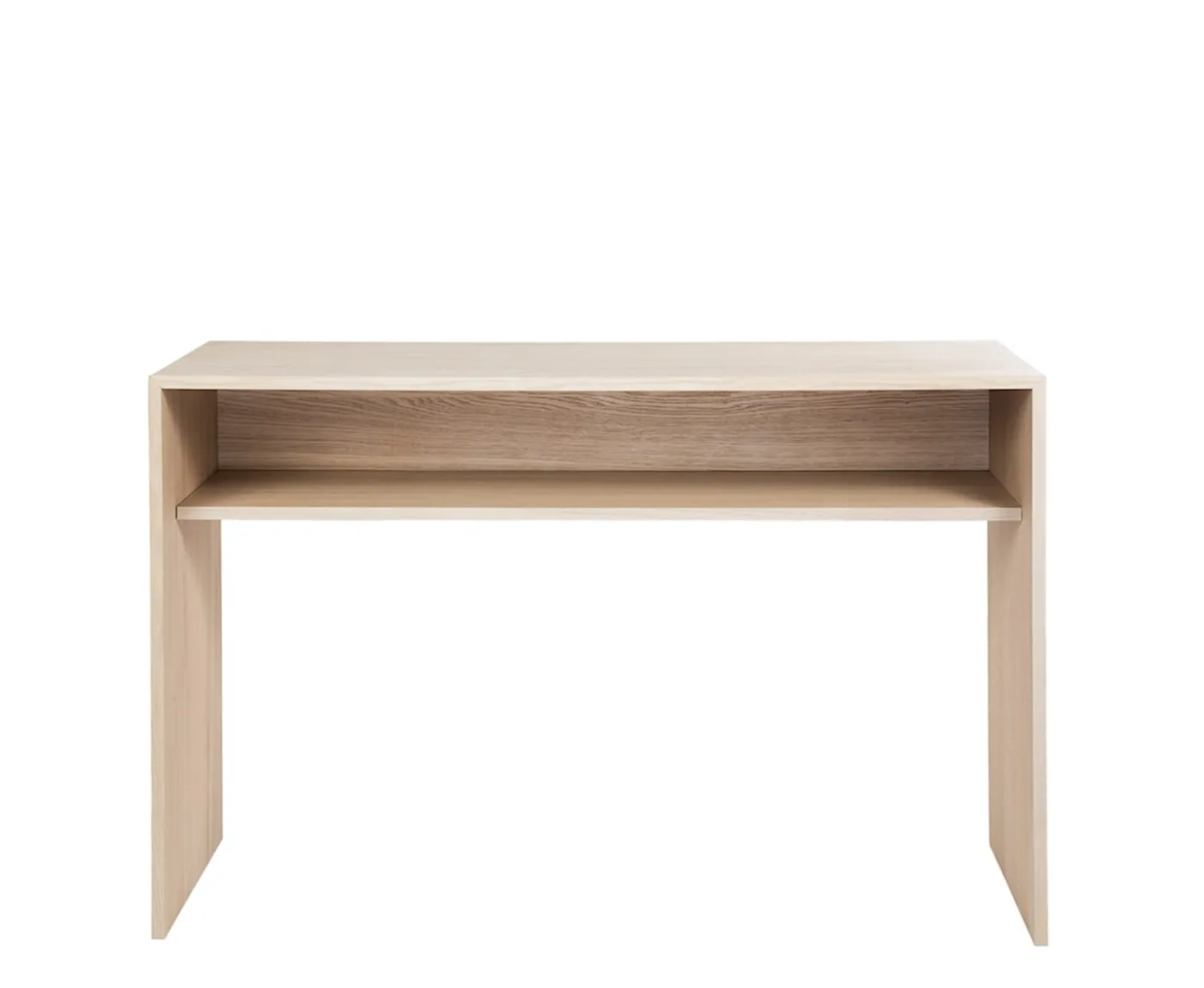Sleepo Collection Esme Konsolbord med Hylla Vitoljad Ek 125cm
