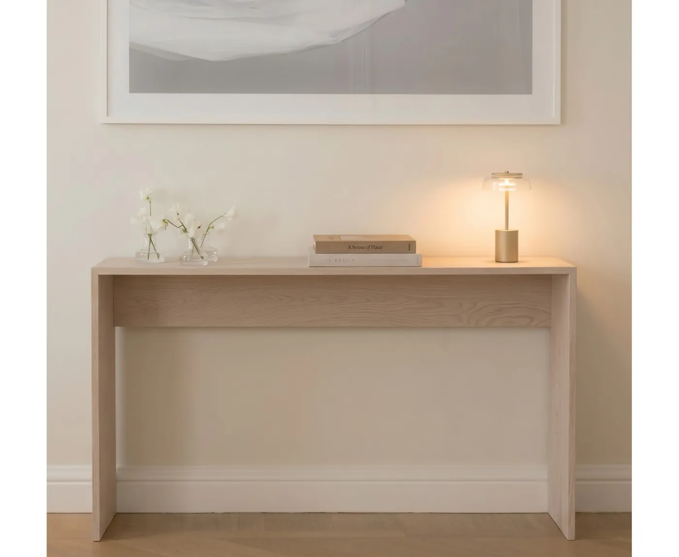 Sleepo Collection Esme Konsolbord Vitoljad Ek 140cm