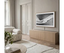 Sleepo Collection Esme TV-bänk Vitoljad Ek 178cm