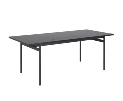 Sleepo Collection Evelyn Matbord Svart 200x90cm