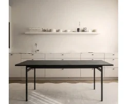 Sleepo Collection Evelyn Matbord Svart 200x90cm