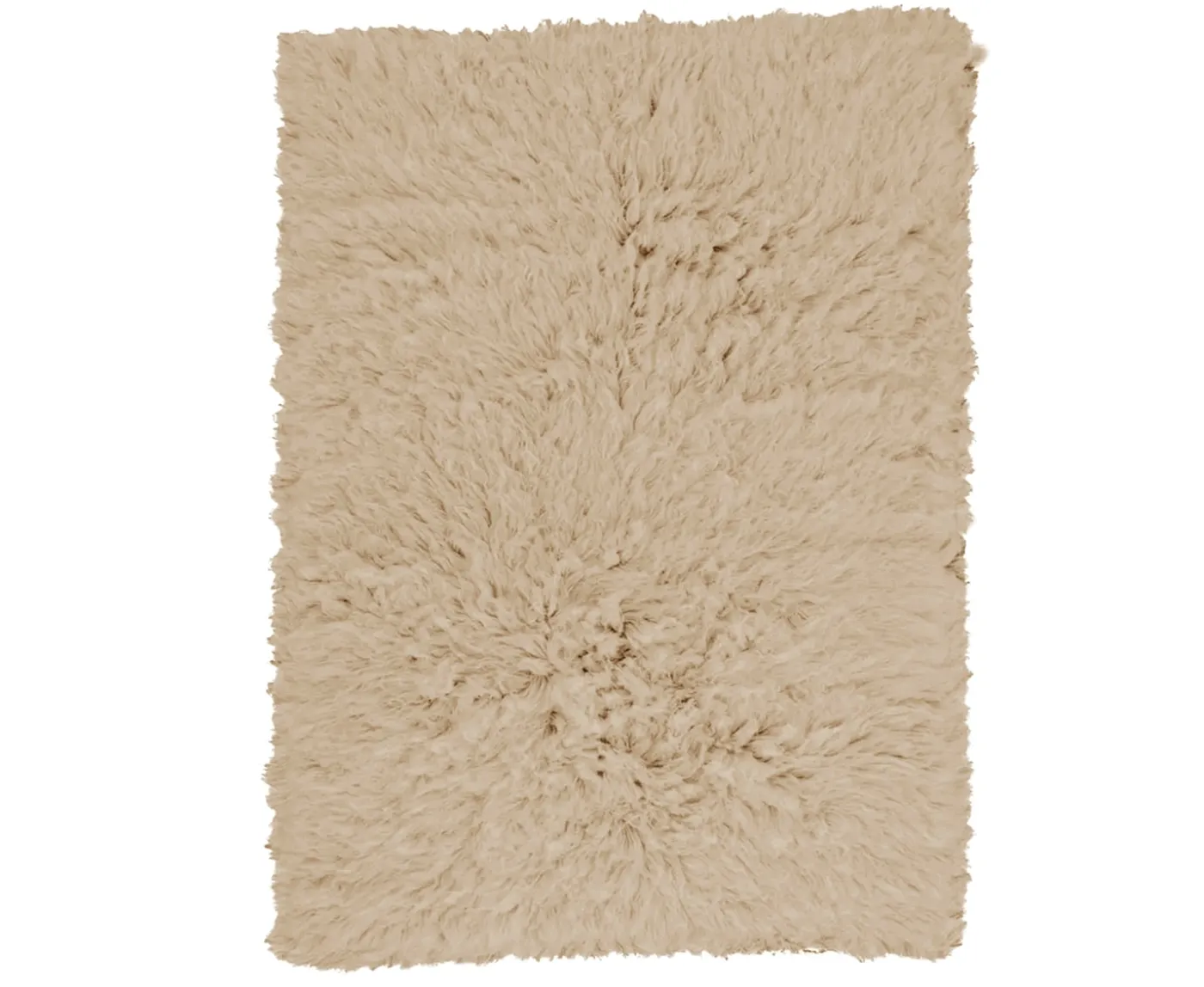 Sleepo Collection Fluffy Flokati Matta Camel 140x200