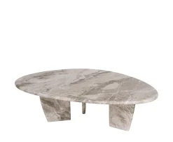 Sleepo Collection Francis Soffbord Marmor Greige 120cm