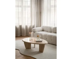 Sleepo Collection Francis Soffbord Travertin 120cm