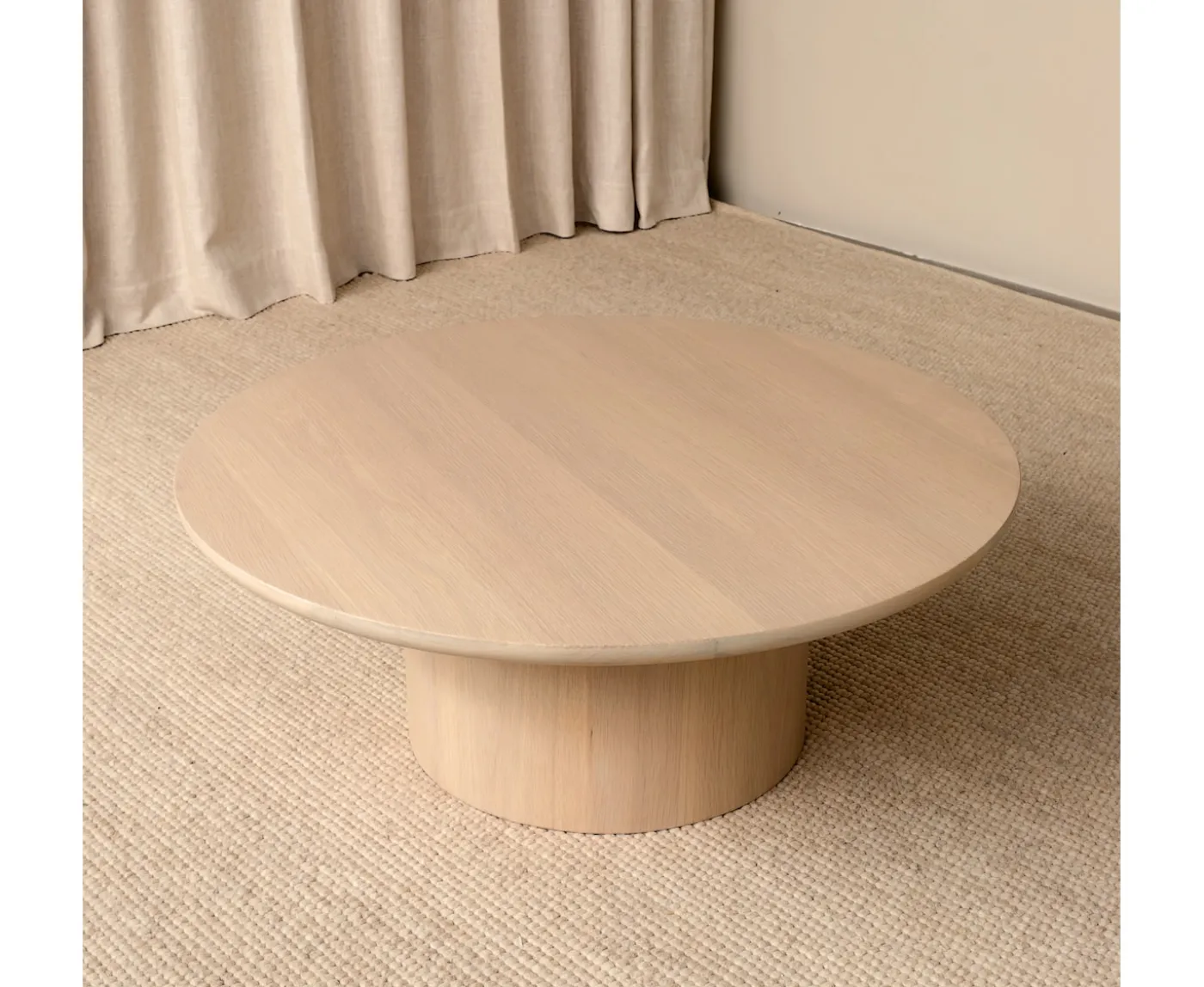 Sleepo Collection Gia Soffbord Vitoljad Ek 90cm