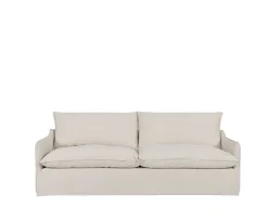 Sleepo Collection Grace 3-sits Soffa Light Linen 220cm