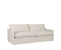 Sleepo Collection Grace 3-sits Soffa Light Linen 220cm
