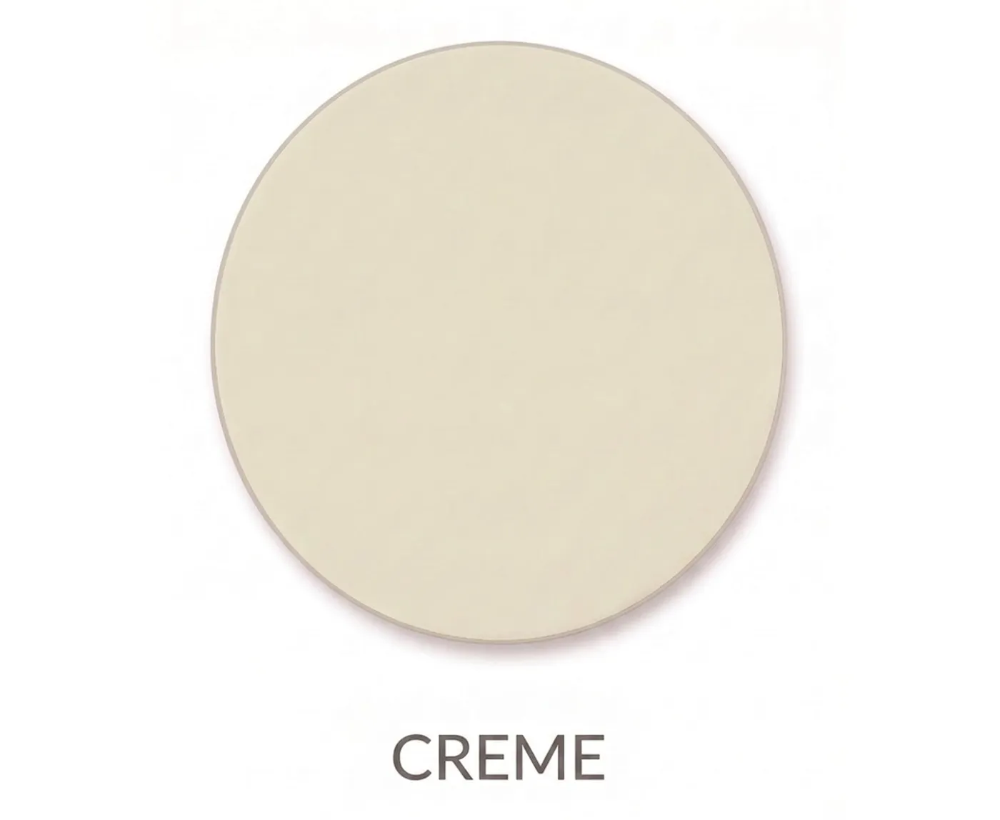 Sleepo Collection Isla Soffbord Creme 110cm