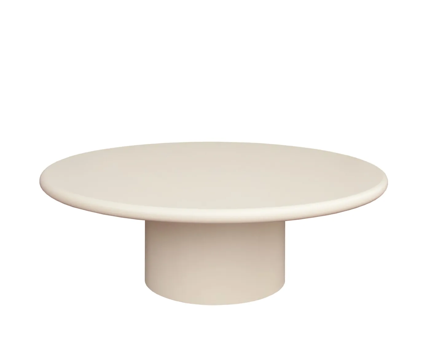 Sleepo Collection Isla Soffbord Creme 110cm