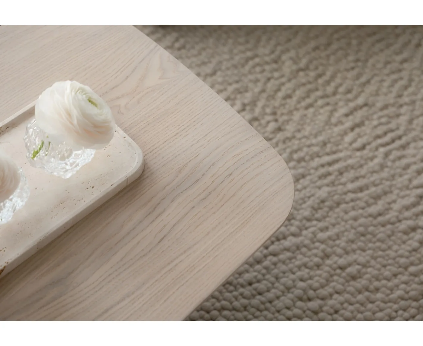 Sleepo Collection Ivy Soffbord Vitoljad Ek 120cm