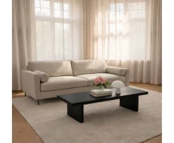 Sleepo Collection Kaia Soffbord Svartbetsad Ek 130cm