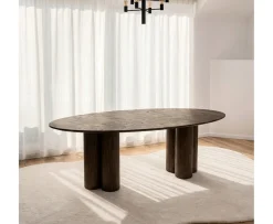 Sleepo Collection Laura Matbord Brunbetsad Ek 240cm