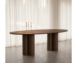 Sleepo Collection Laura Matbord Brunbetsad Ek 220cm