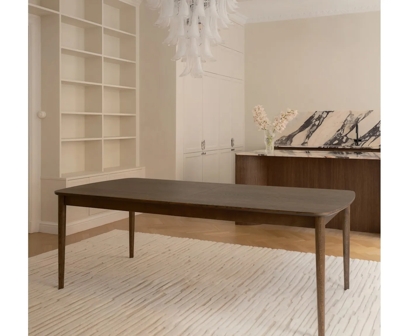 Sleepo Collection Leah Matbord Brunbetsad Ek 220+50+50