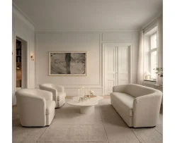 Sleepo Collection Lilo 2-sits Soffa Light Beige 192cm