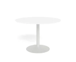 Sleepo Collection Livia Matbord Vit Ø110