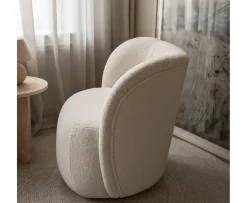 Sleepo Collection Lollo Fåtölj Creme Teddy