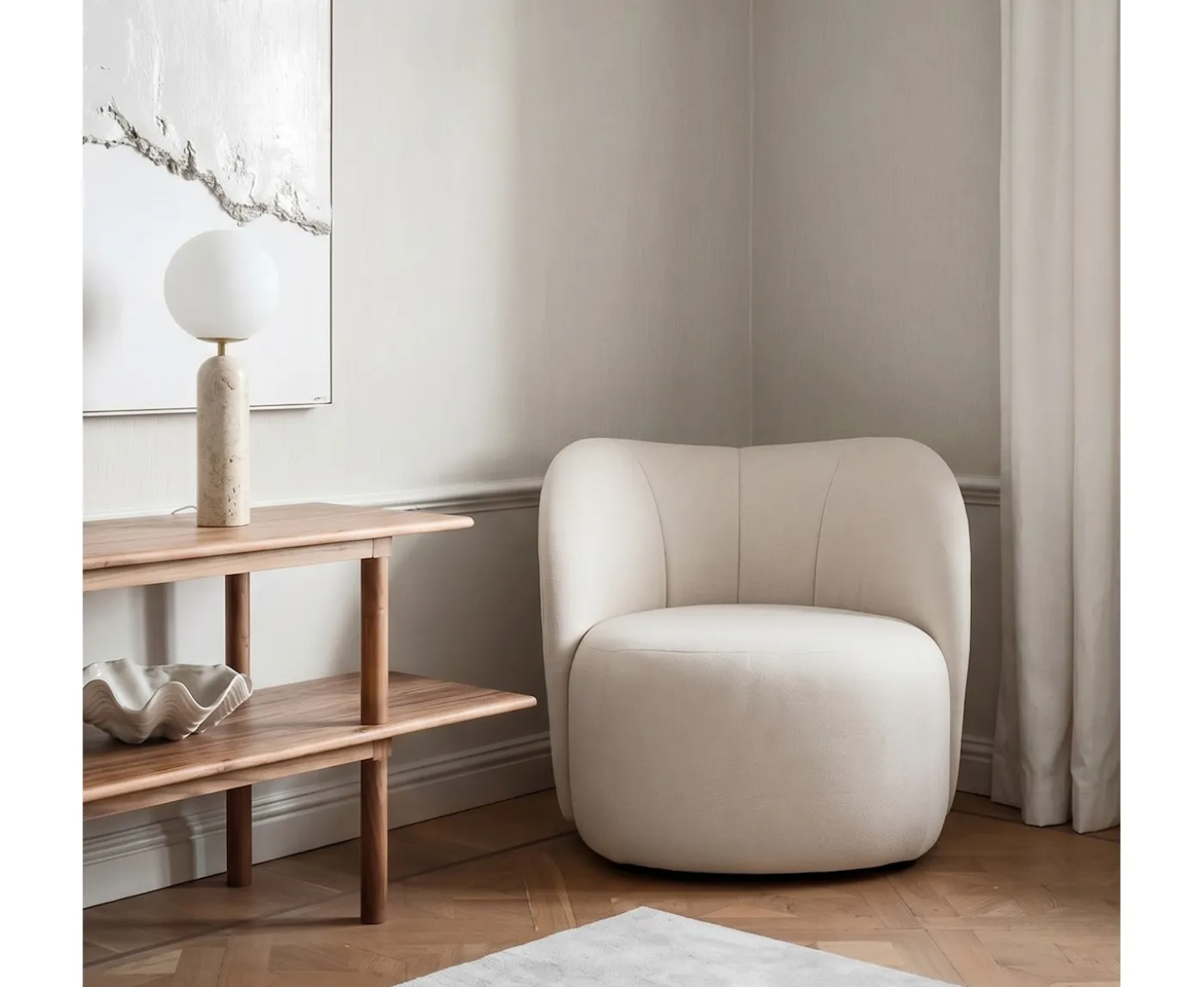 Sleepo Collection Lollo Fåtölj Light Beige