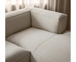 Sleepo Collection Luca Divansoffa Höger Creme 309cm
