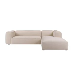 Sleepo Collection Luca Divansoffa Höger Creme 309cm
