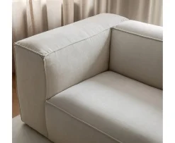 Sleepo Collection Luca Divansoffa Höger Creme 309cm