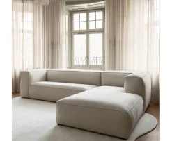 Sleepo Collection Luca Divansoffa Höger Creme 309cm