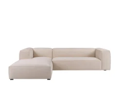 Sleepo Collection Luca Divansoffa Vänster Creme 309cm