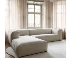 Sleepo Collection Luca Divansoffa Vänster Creme 309cm