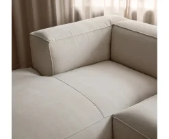 Sleepo Collection Luca Divansoffa Vänster Creme 309cm