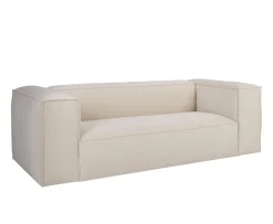 Sleepo Collection Luca 3-sits Soffa Creme 235cm