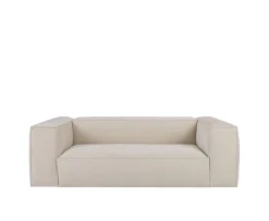 Sleepo Collection Luca 3-sits Soffa Creme 235cm