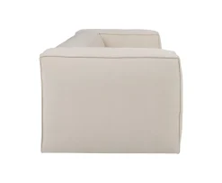 Sleepo Collection Luca 3-sits Soffa Creme 235cm