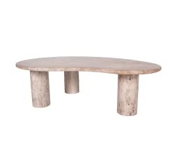 Sleepo Collection Luna Soffbord Travertin 120cm