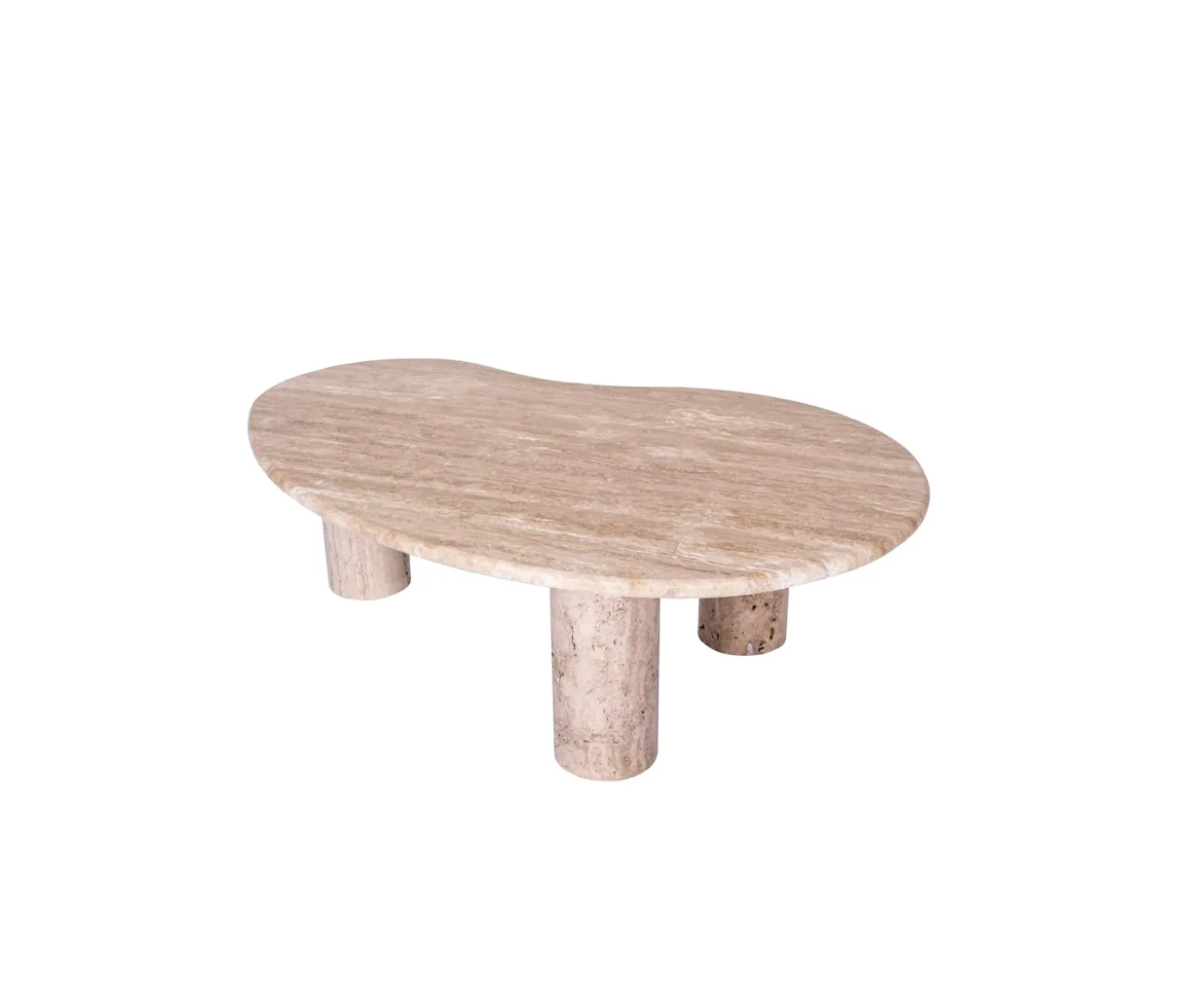 Sleepo Collection Luna Soffbord Travertin 120cm