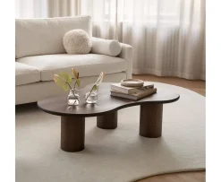 Sleepo Collection Mocha Soffbord Brunbetsad Ek 120cm