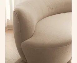 Sleepo Collection Moon 3-sits Soffa Bouclé Beige 190cm