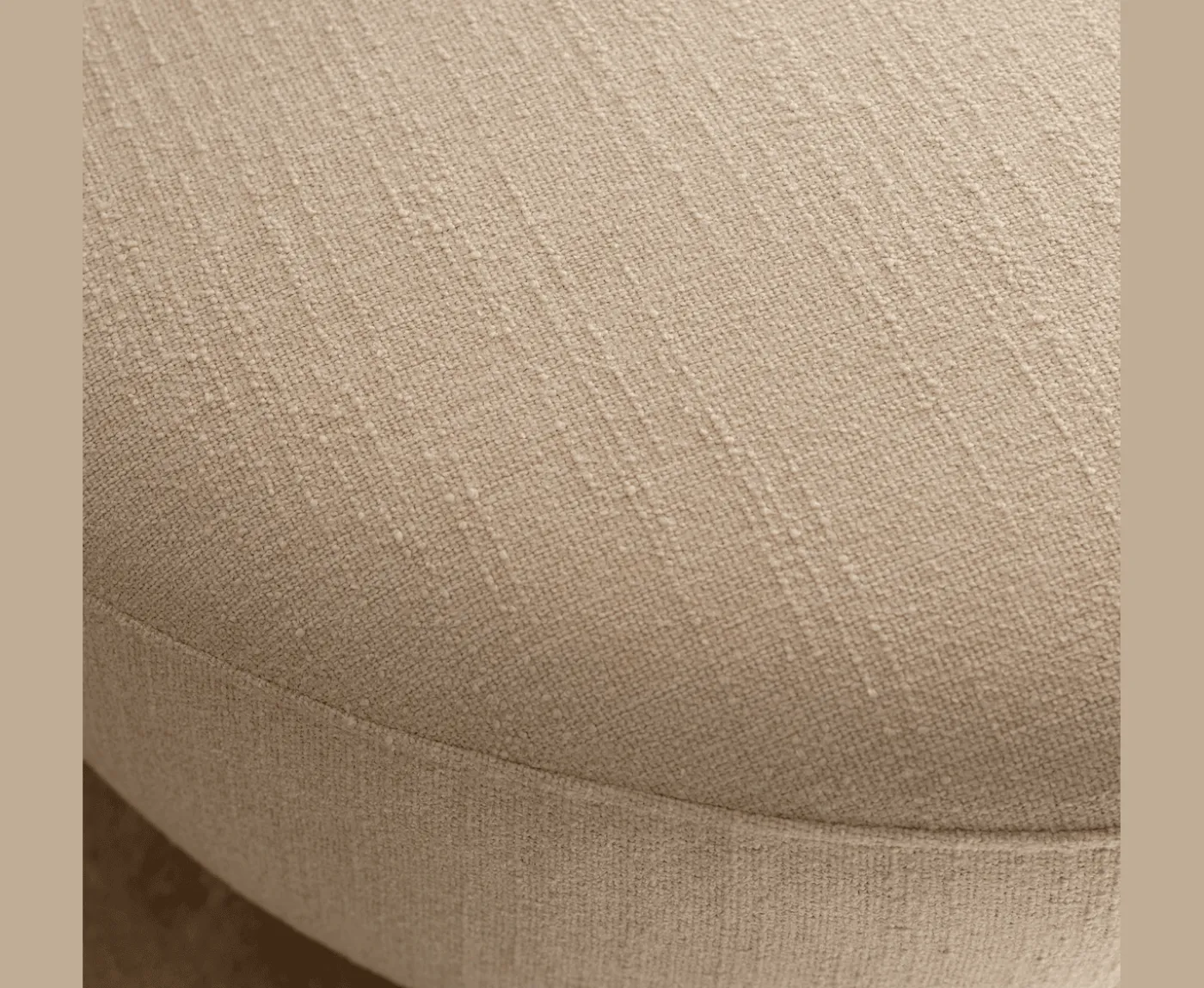 Sleepo Collection Moon 3-sits Soffa Bouclé Beige 190cm