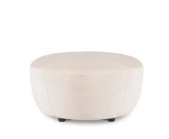 Sleepo Collection Moon Sittpuff Velvet Greige 80cm