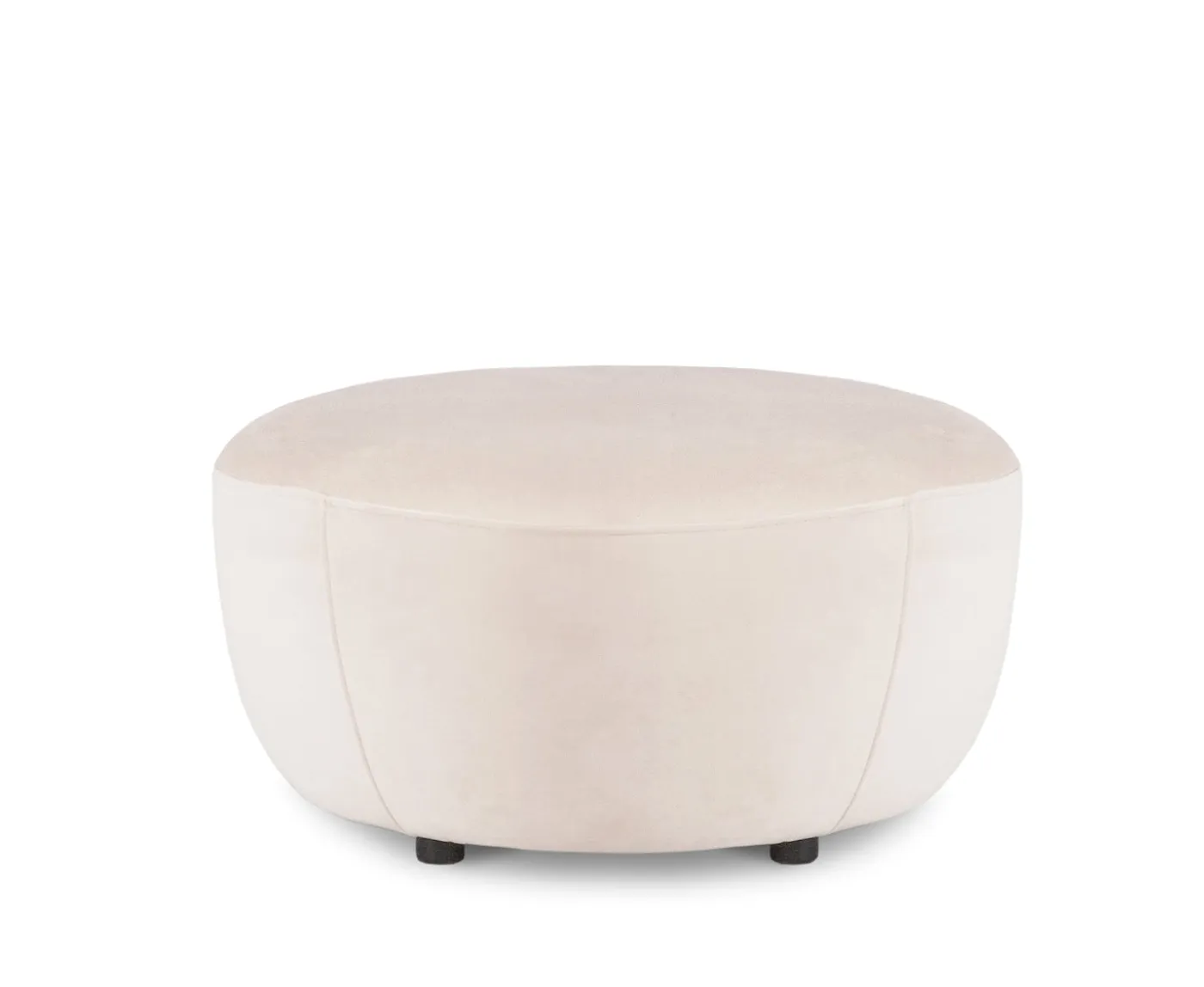 Sleepo Collection Moon Sittpuff Velvet Greige 80cm