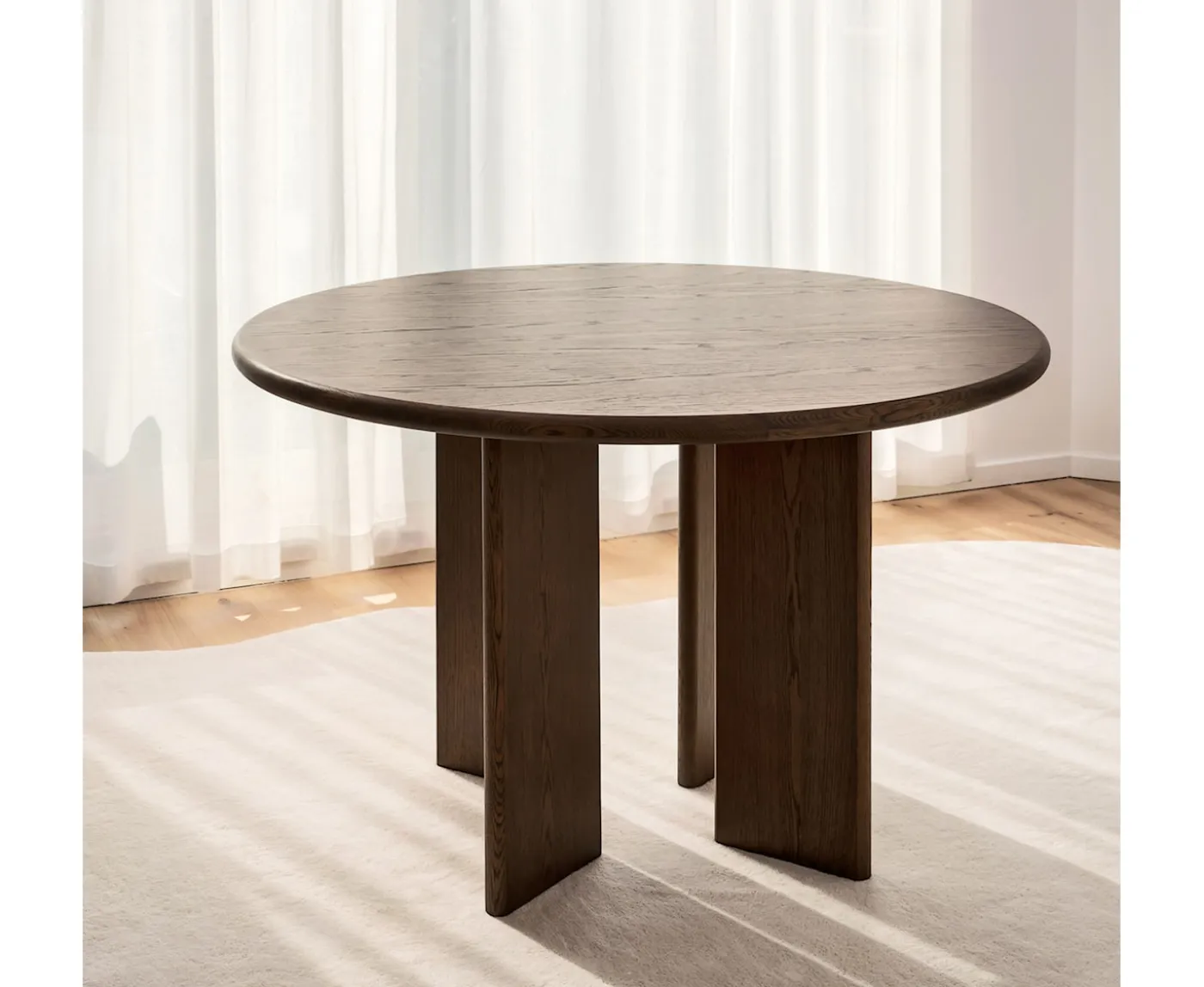 Sleepo Collection Ollie Matbord Brunbetsad Ek 120cm
